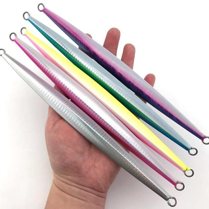 LUREKILLER Umpan Pancing Metal Jig 60g 400g umpan Jigging Luminous MJ029