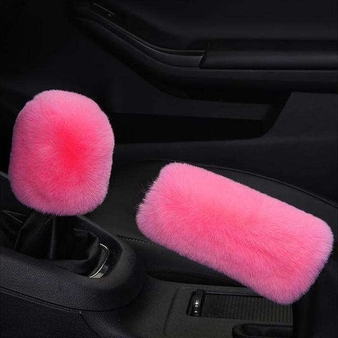 JARAGGE Sarung Rem Cover Perseneling + Rem Tangan Universal Cover Perseneling Mobil Cover Rem Tangan