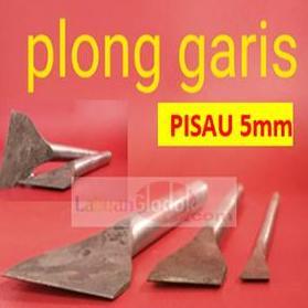 Ready Plong Kulit bentuk Garis Pisau 5mm/Plong Garis Pisau 5mm/plong 5mm