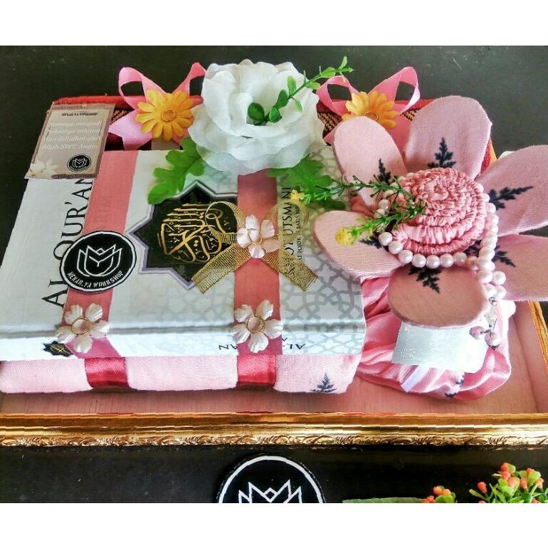 Free Ongkir Seperangkat Alat Sholat Seprangkat Salat Mahar Akad Nikah Lamaran Wanita