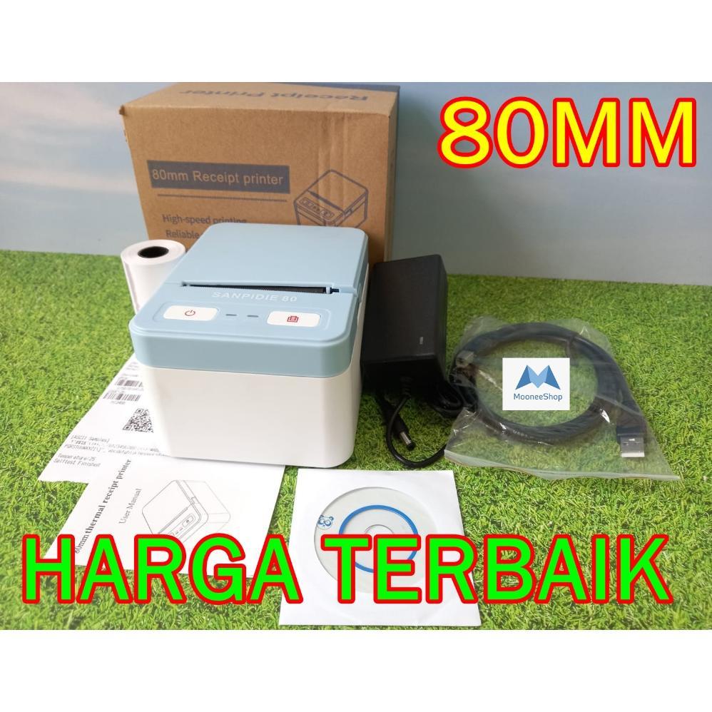 PRINTER 80MM DESKTOP THERMAL KASIR 80MM BLUETOOTH RJ 11 Printer Bluetooth Thermal 80mm Printer