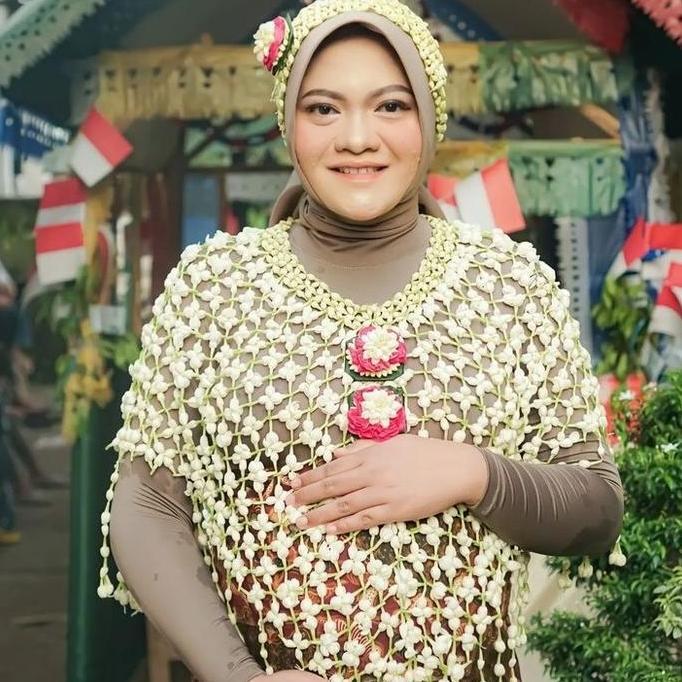 Melati ronce siraman 7 bulan satu set bunga fresh AS