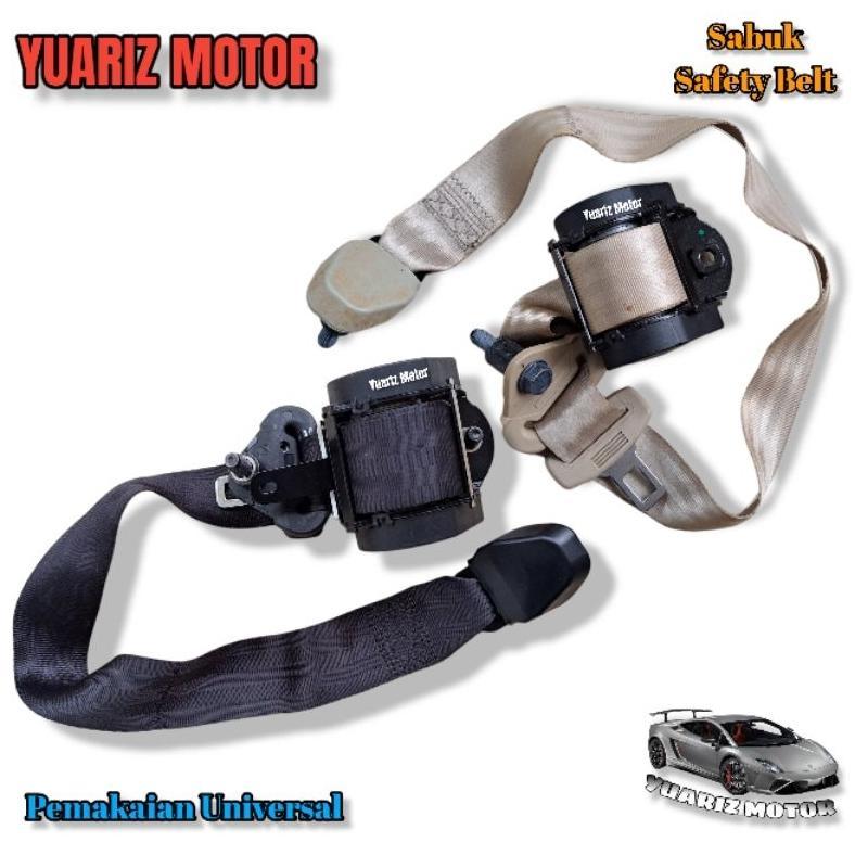 Sabuk Pengaman Safety Belt Mobil Universal / Safety Belt Jok Depan Mobil Universal Sabuk Pengaman Ba