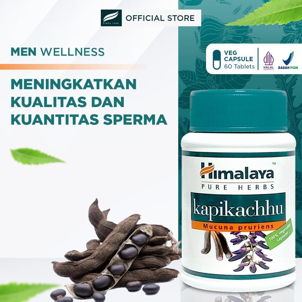 (Terbaru) Himalaya Kapikachhu isi 60 | Supplement Herbal Vitalitas | Suplemen Energi Pria Dewasa (Te