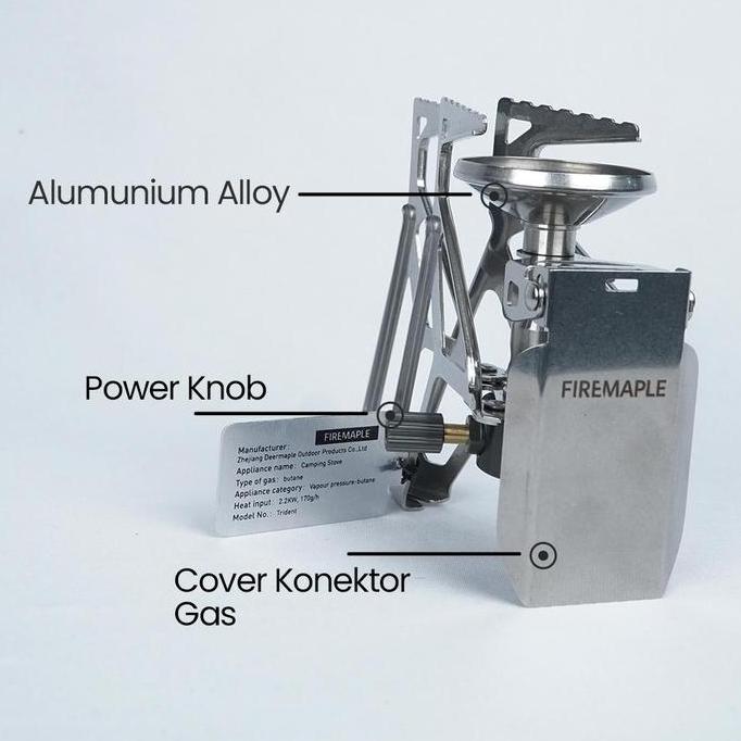(Ready) Kompor Ultralight Titanium Firemaple Fms-300T Camping Gas Stove Kompor Portable