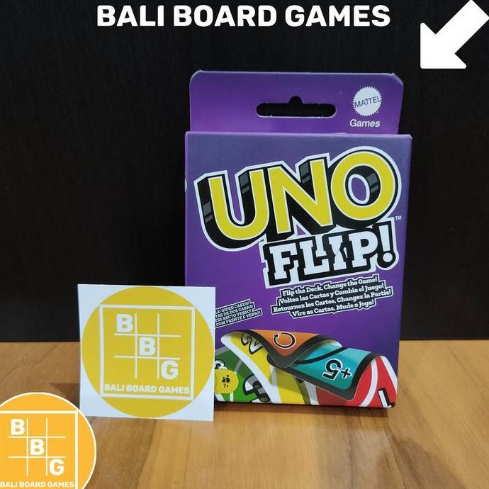 Uno Flip Board Game - Original - BaliBoardGames - BBG