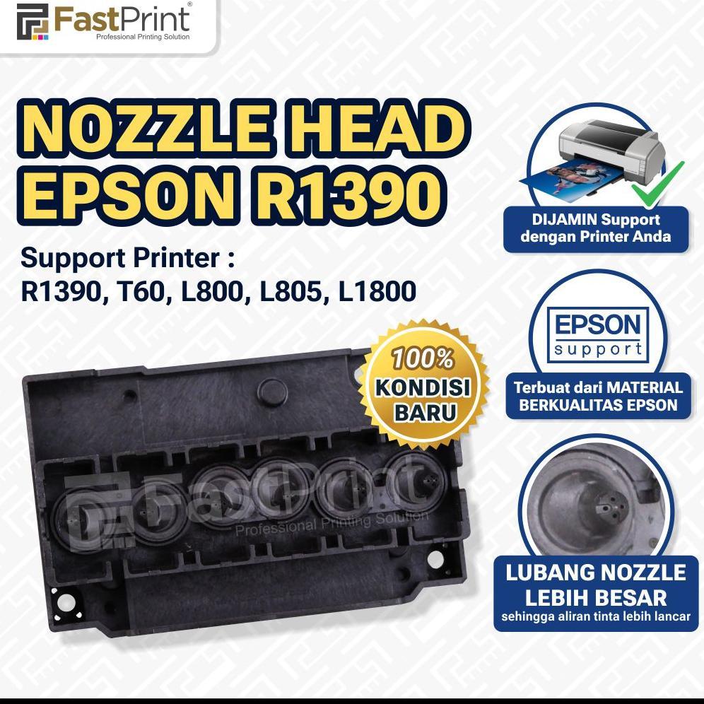Nozzle Printhead Epson L800 T60 R1390 L805 L1800 Printer DTG Printer