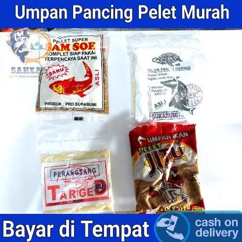 Umpan Pancing Pelet Ikan Mas - Nila Super Murah / Paket Pelet Pancing Ikan Allshop