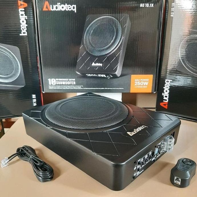 Subwoofer Kolong Jok 10 Inch Aktiv Subwoofer Kolong Audioteq
