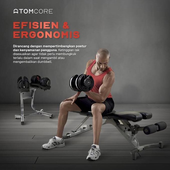 Atomcore Rak Bowflex Rack Dumbbell 552I/1090I
