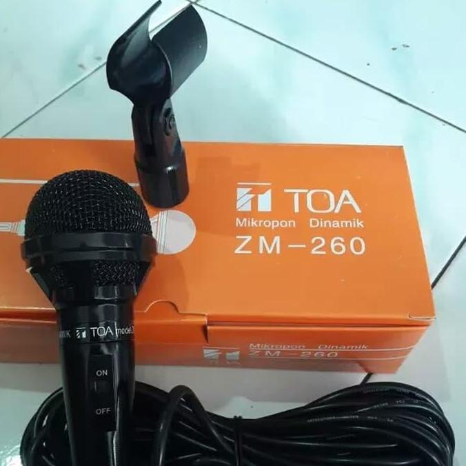Paket Speaker Toa Masjid Zh 5025B + Amplifier Za 230W + Mic Toa Zm 260