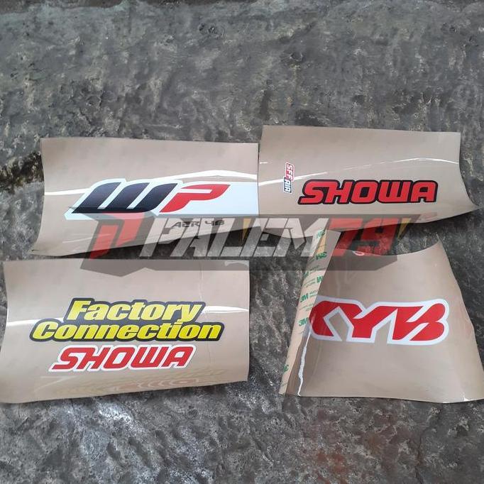 Ready Stiker 3m USD CRF KLX 150 BF Dtracker WR Ohlins Showa WP KYB Sticker murah