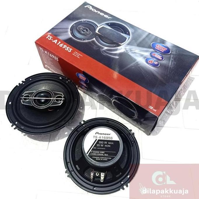 Speaker Pintu Mobil Pioneer TS-A1695S Speaker Coaxial 6 Inch Pioneer