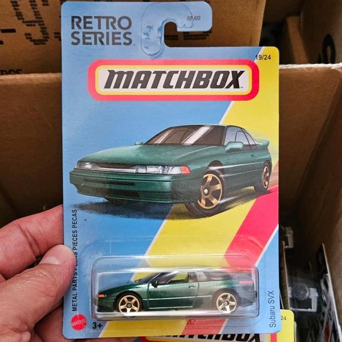 ORIGINAL MATCHBOX RETRO SERIES SUBARU SVX GREEN