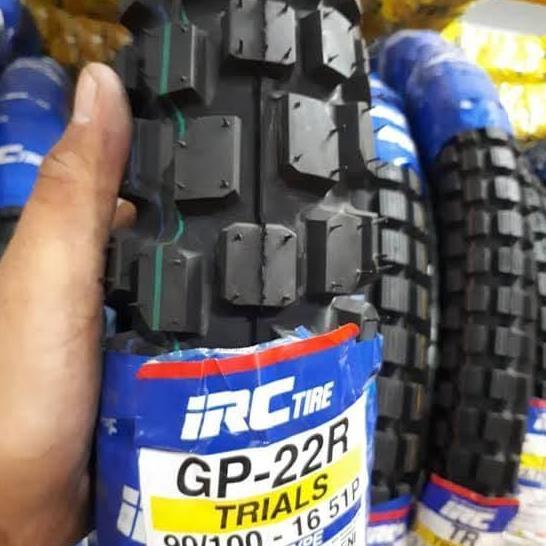 Ready Ban Belakang IRC GP 22 Ring 16 Ban Standar Pabrik KLX150 S/G murah