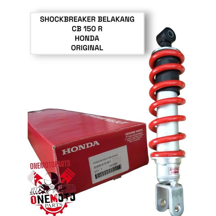 BEBAS ONGKIR - SHOCKBREAKER SHOCK SHOK BELAKANG CB150R OLD HONDA 52400-K15-921 ORI