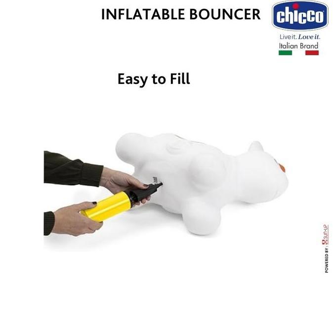 CHICCO Toy Inflatable Bouncer 2Y+ / Kuda Kudaan Anak / Kuda Kudaan Karet / Kuda Karet Mainan Anak