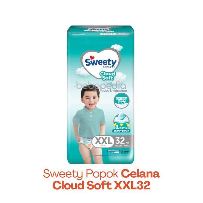 Popok Bayi Sweety Silver Pants XXL36