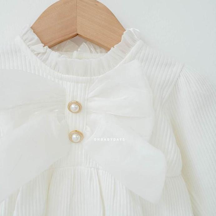 OHBABYDAYS | Jumper Romper Bayi | Sienna Bow Romper