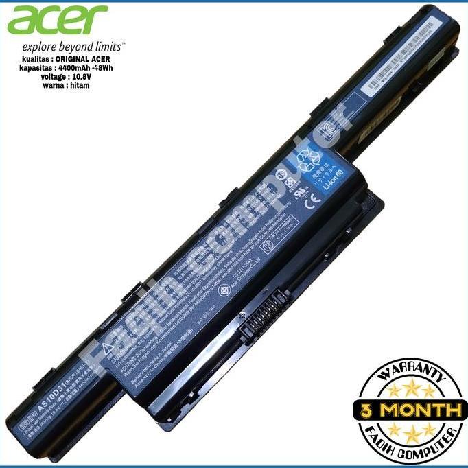Baterai Original Laptop Acer Aspire 4738 4738Z 4738ZG 4739 4739Z 4739G