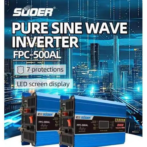 Pure Sine Wave PSW Inverter Suoer FPC 500 Watt