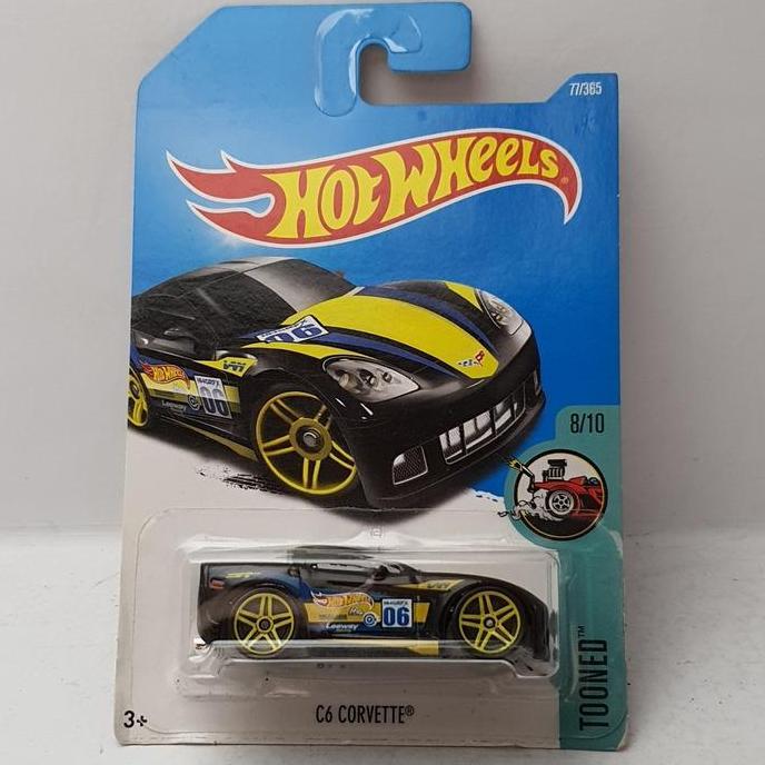ORIGINAL HOTWHEELS C6 CORVETTE BLACK