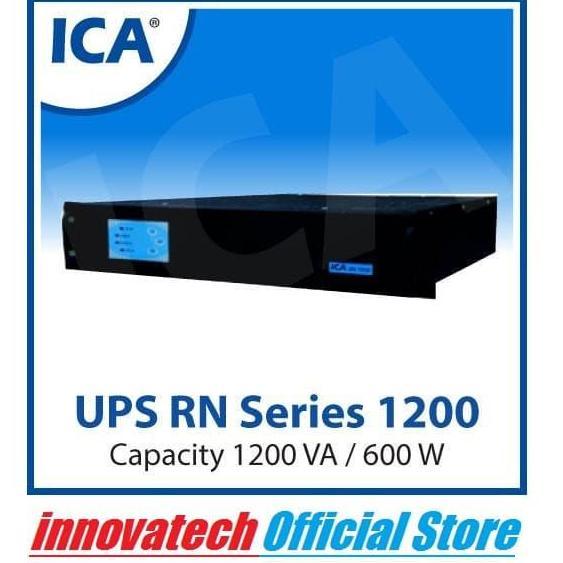 Zena_groupabadi - UPS ICA RN1200 RN 1200 1200VA 600WATT RACKMOUNT SINEWAVE
