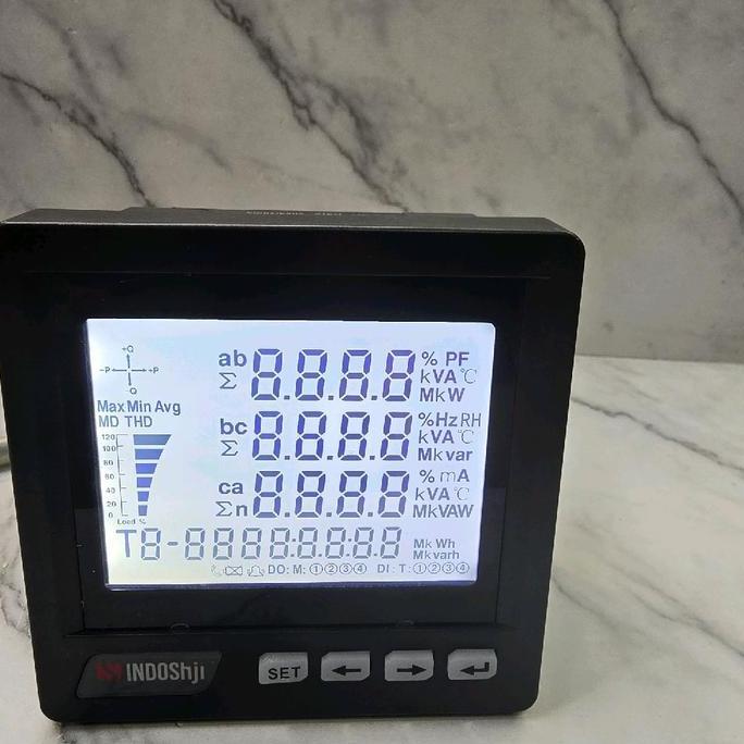 Murah Rn3D3Y Digital Power Meter 3Phase With Modbus Rs485 Shiji