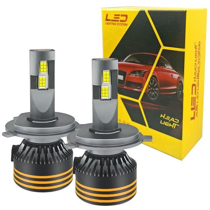 Promo Bohlam Lampu LED Mobil H4 Mini Universal 70W EXTREME BRIGHT super terang bagus Diskon