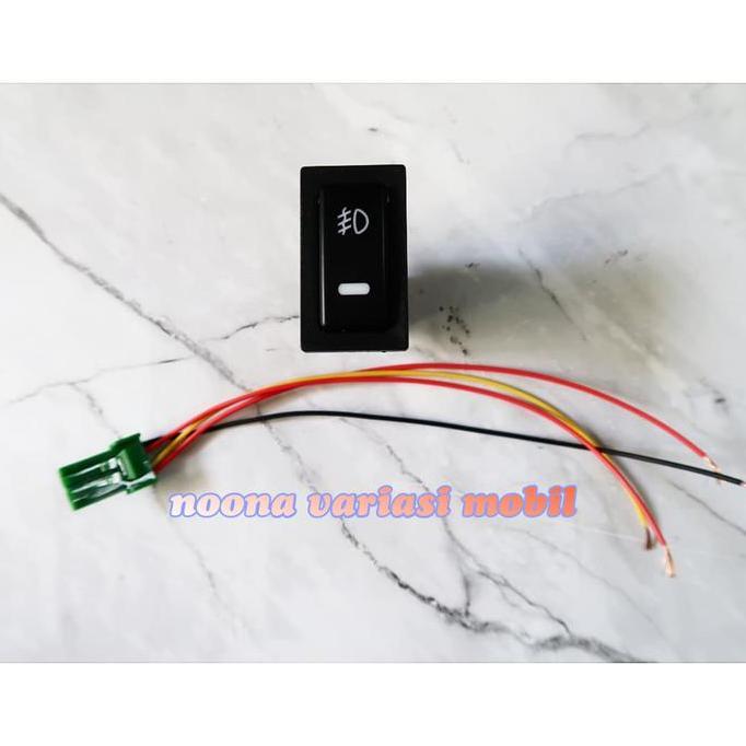 Promo Saklar switch foglamp lampu kabut mobil universal noona variasi mobil Diskon
