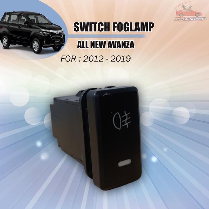 Promo SWITCH FOGLAMP ALL NEW AVANZA SWITCH FOGLAMP UNIVERSAL SWITCH FOGLAMP PUSH PULL Diskon