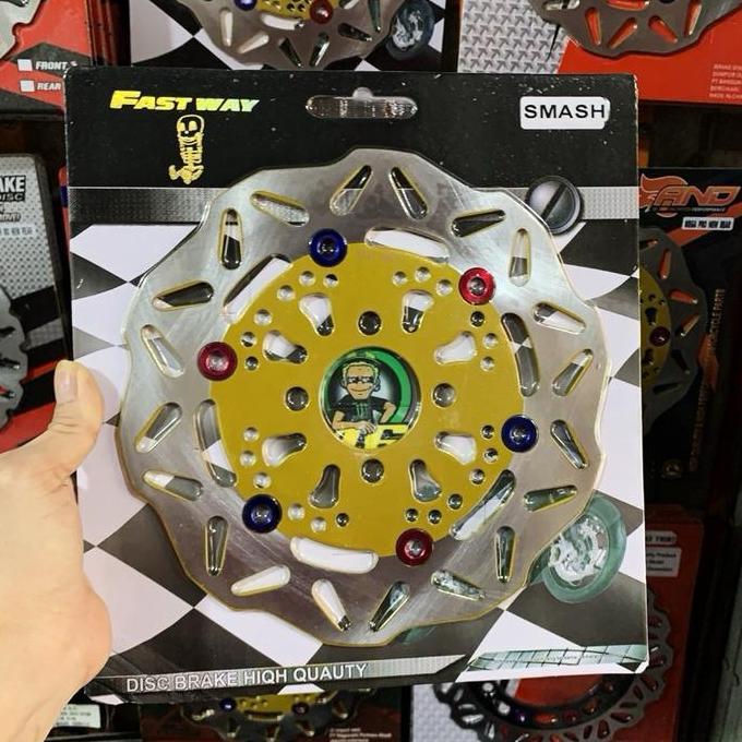 PIRINGAN CAKRAM DEPAN VARIASI SMASH / SHOGUN 125 / SPIN / SKYWAVE / SKYDRIVE DIAMETER 220 MM