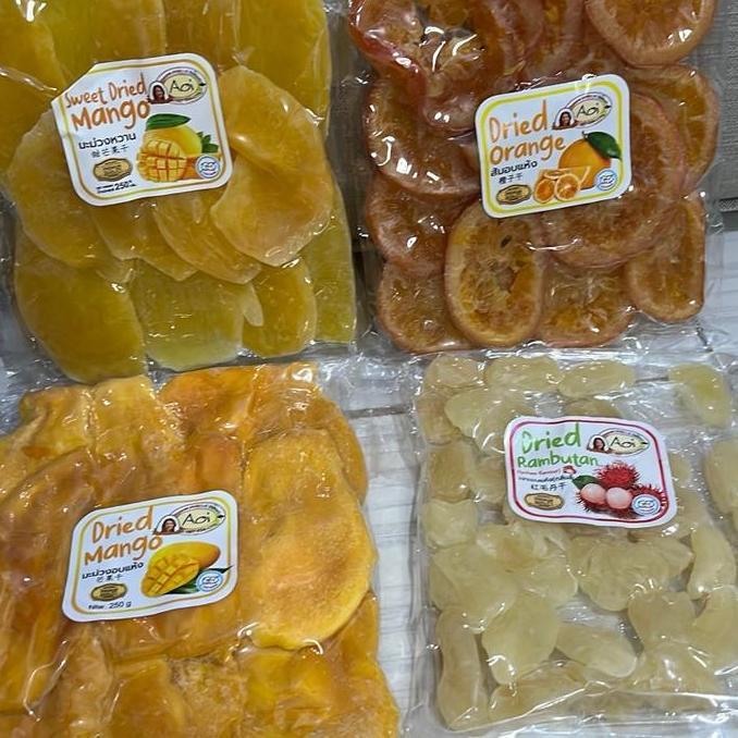 AOI Dried Fruit Sweet Mango Orange Rambutan Bumbu Rujak