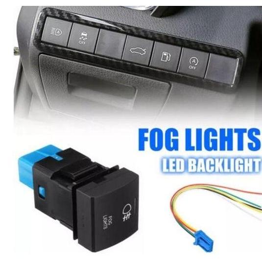 Promo Saklar Foglamp Switch Lampu Kabut Raize avanza veloz mobil Zenix 2021 Diskon