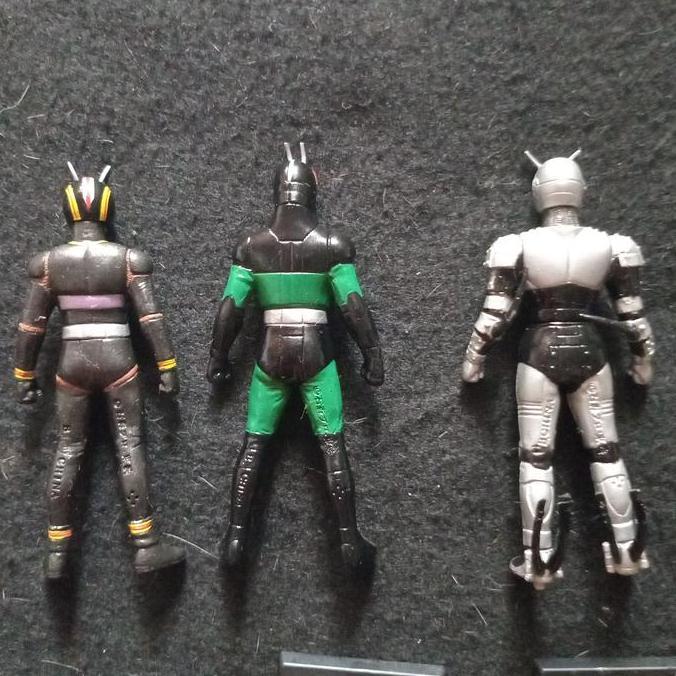 HG Gashapon 9 Cm Kamen Rider Black, Kamen Rider Black RX, Shadowmoon by Bandai murah