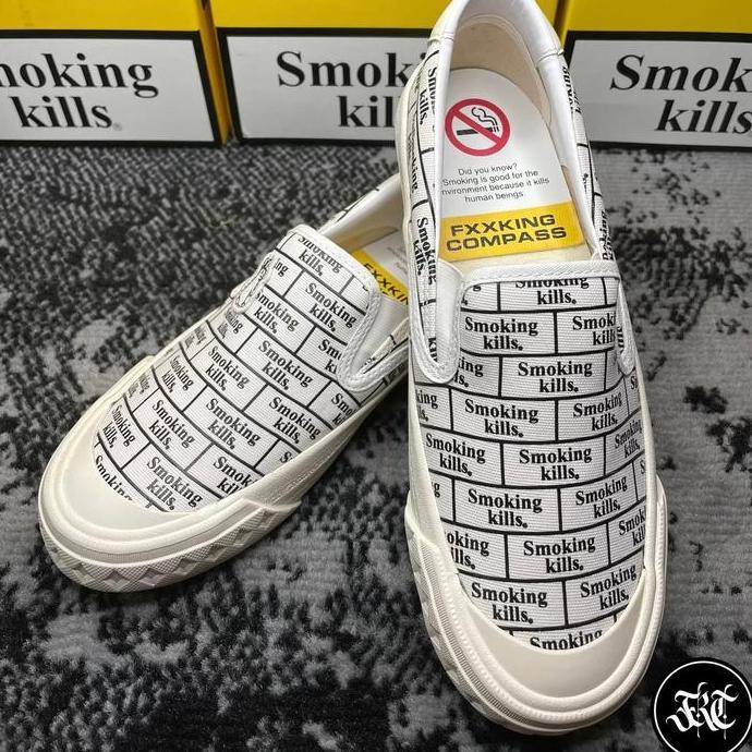 New SEPATU COMPASS X FR2 SMOKING KILLS RETROGRADE
