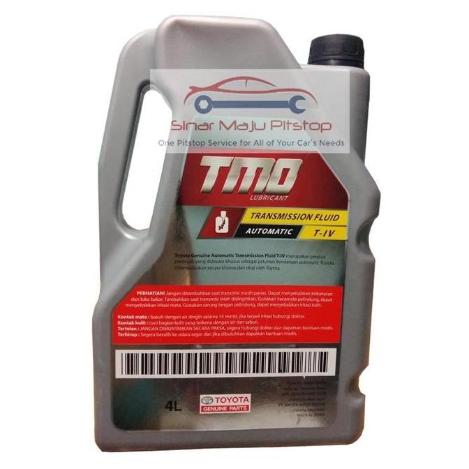 Pelumas Oli ATF Transmisi Matic & Power Steering Mobil TOYOTA - TMO ATF T-IV Original 4 Liter