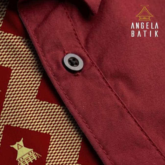 Kemeja Lengan Pendek Batik Ulos dan Karo Batak SE1 murah