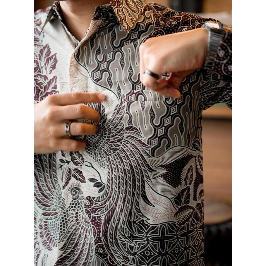 Hardi Batik - WIRAWAN | Kemeja Batik Pria Lengan Panjang murah
