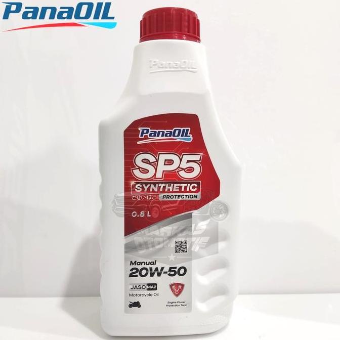 PANAOIL MANUAL SP5 SYNTHETIC 20W50 0.8L/OLI MESIN MOTOR MANUAL/100%ORI