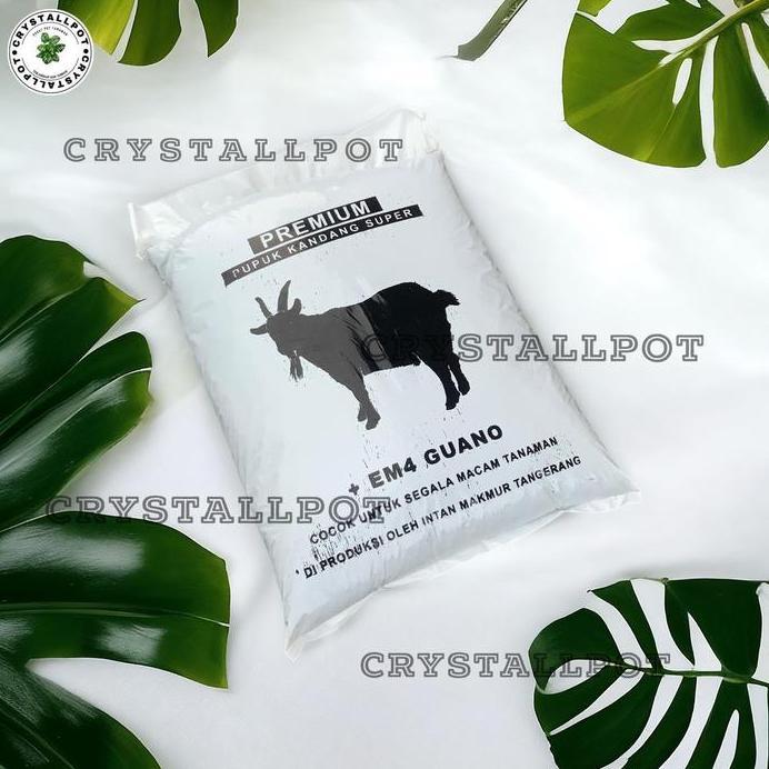 Pupuk Kandang Super Kambing EM4 Intan Makmur 9-10 kg - Pupuk Kambing Organik - Tanaman, Tanah