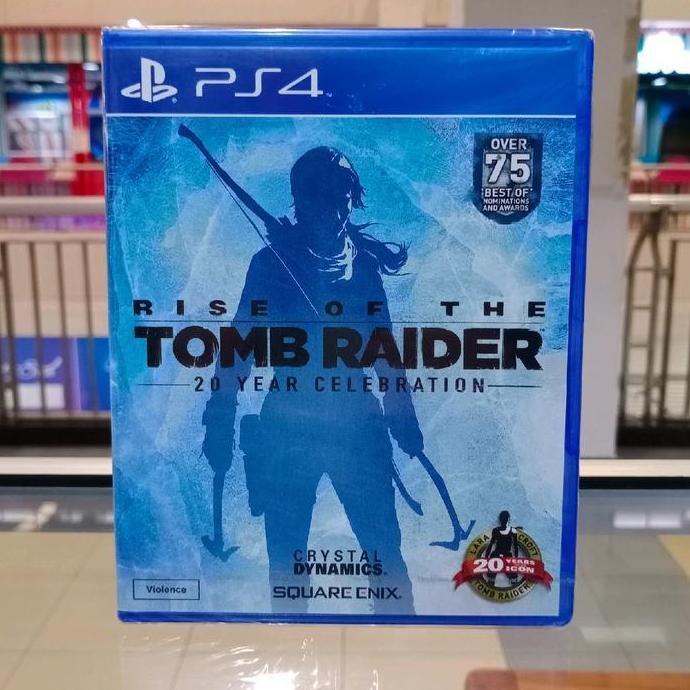 BD PS4 Rise of The Tomb Raider Game CD Kaset Bluray Playstation4 murah