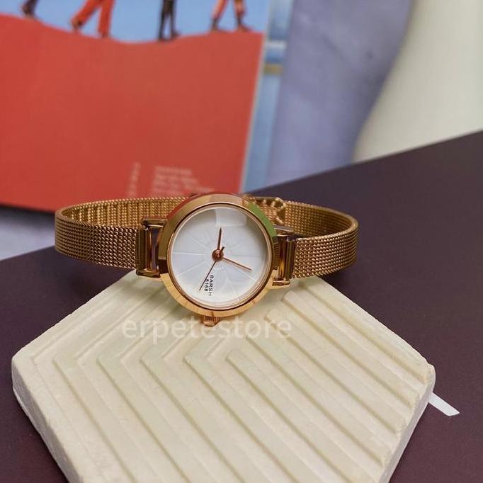 Jam tangan wanita staileesteel rantai pasir MINI fashion korea COD Barsh