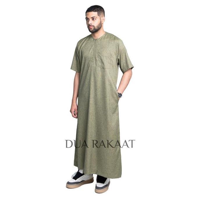 Ready stock ADNAN THOBES Gamis Sultan Jubah Abaya Thobe Pria Muslim Lebaran Viral Bahan Katun Premiu