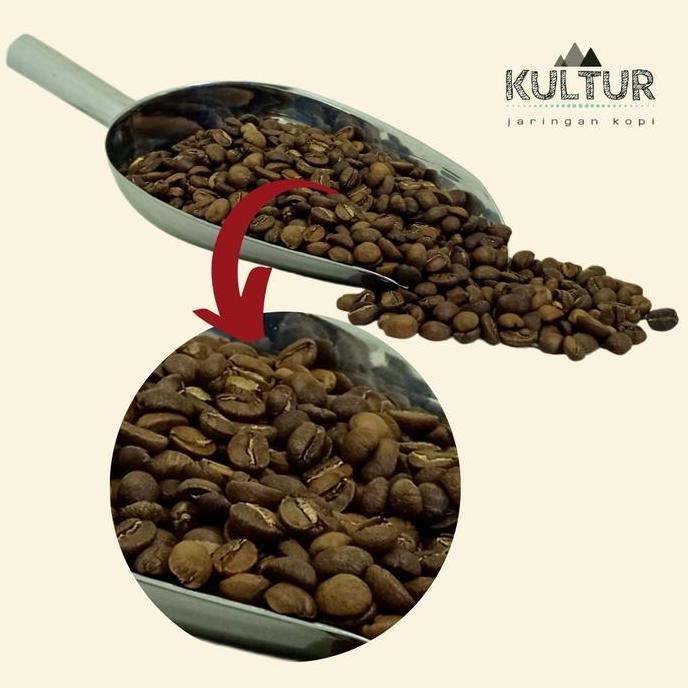 NEW COFFEE BEAN BIJII KOPI ARABIKA PAPUA WAMENA 250 GR ORI