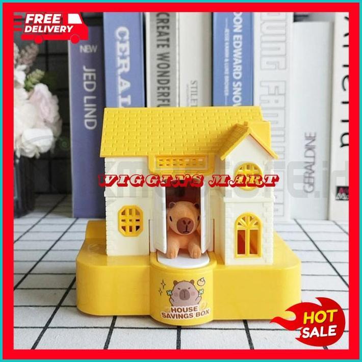 DOG HOUSE PIGGY BANK CELENGAN KOIN BENTUK RUMAH ANJING MAINAN COIN BEST QUALITY
