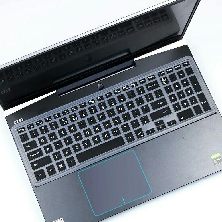 Keyboard Protector Dell Gaming G3 G5 G7 Hitam Transparan Diskon