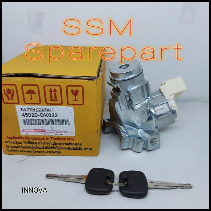 BEST DEAL SWITCH KUNCI KONTAK SET TOYOTA INNOVA ORIGINAL 