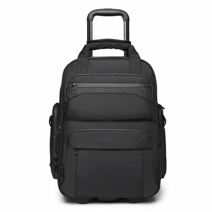 New Best Quality 100% Original Ozuko Tas Koper 18 Inch #9699 Trolley Bag Wanita