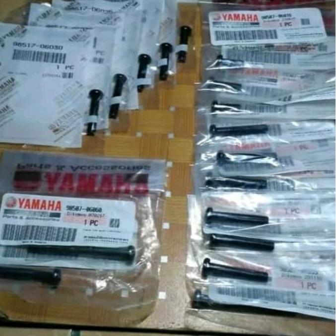NEW BAUT BAK KOPLING MAGNIT RX KING BAUT MESIN RX KING SET ORI YAMAHA YGP